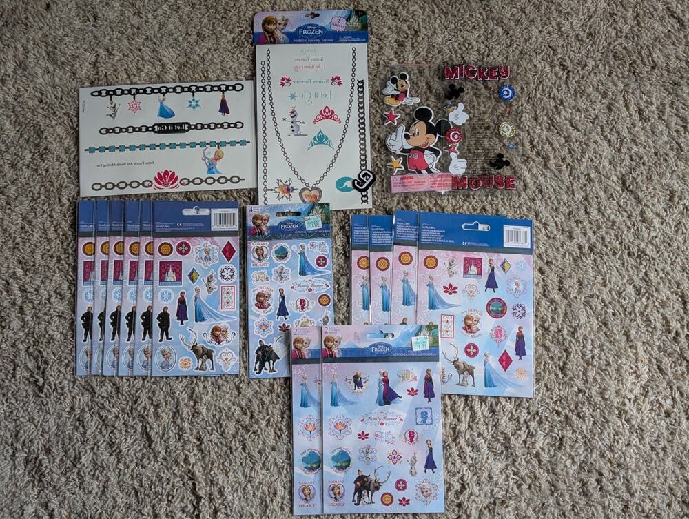 Disney Frozen Scrapbooking Sticker Packs Card Making More